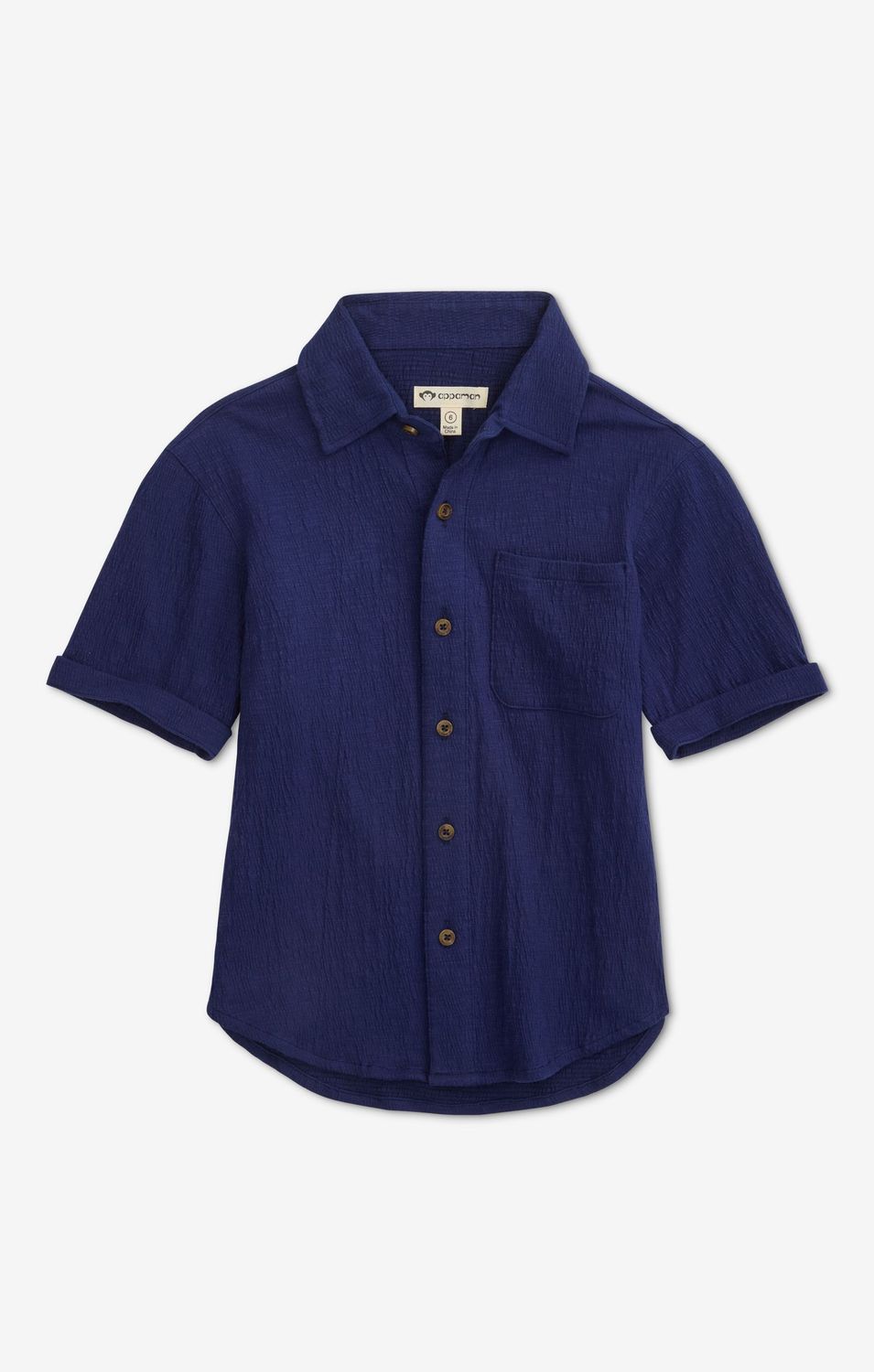 Beach Shirt Navy Blue