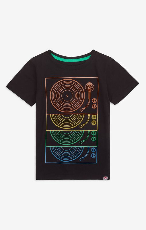 Graphic Short Sleeve Tee Turntables