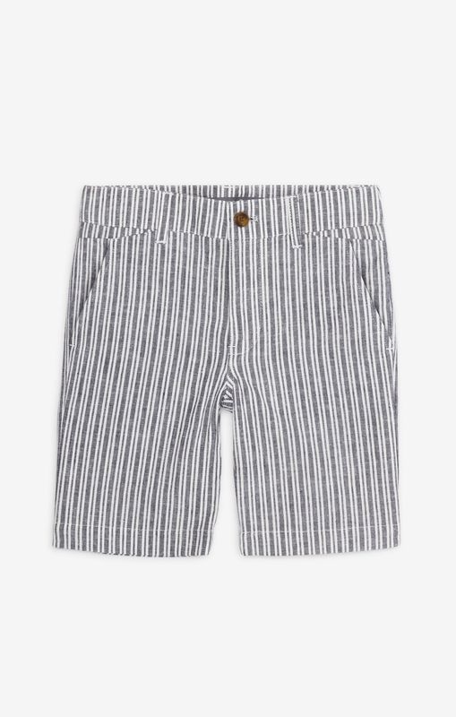 Trouser Short Navy Stripe