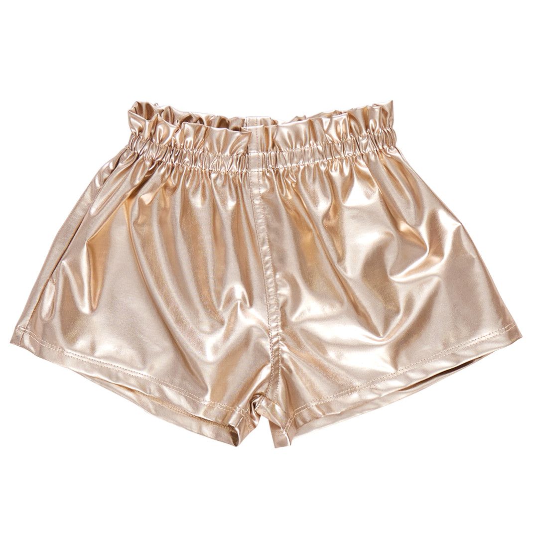 Theodore Short Gold Lame