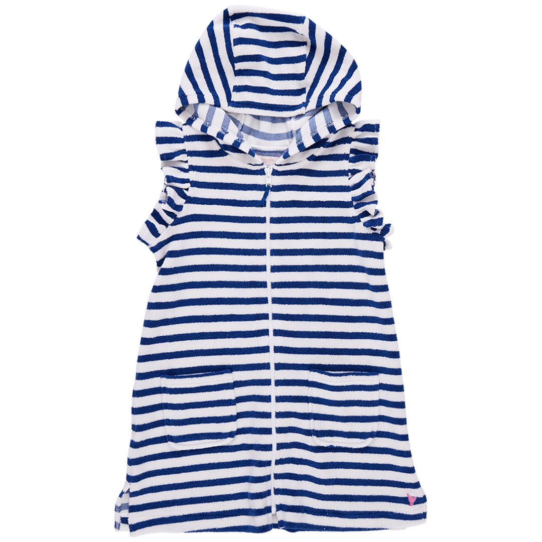 Terry Coverup Blue Stripe