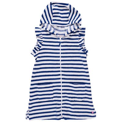 Terry Coverup Blue Stripe