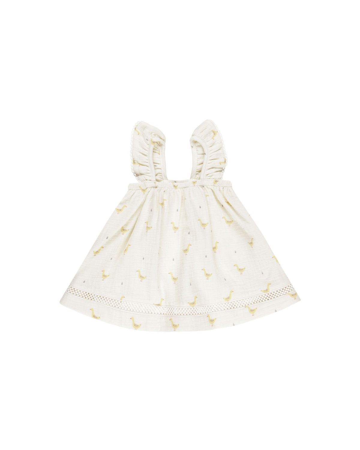Ruﬄed Tank Dress Geese