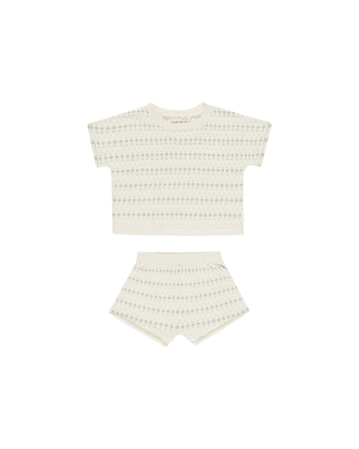 Relaxed Summer Knit Set Ivory