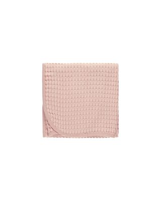Waﬄe Baby Blanket Bubblegum