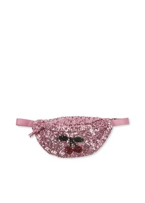 Sequin Bum Bag Mellow Rose
