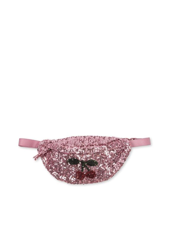 Sequin Bum Bag Mellow Rose
