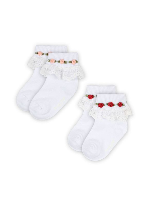 Lace Socks 2-Pack