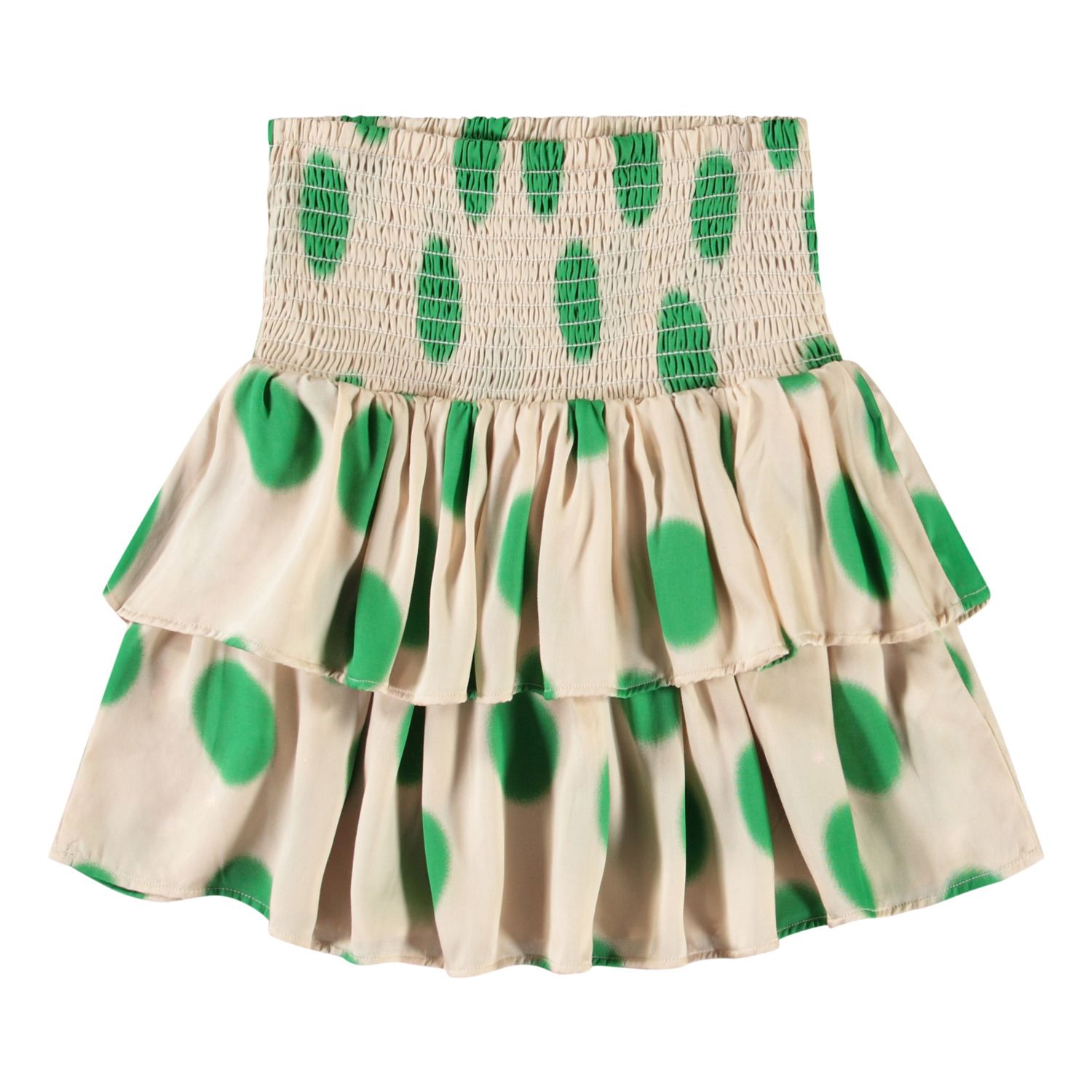 Bonita Skirt Green Dots