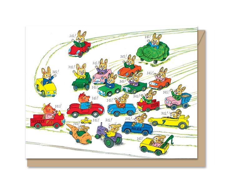 Rabbit Hi Everyday Card