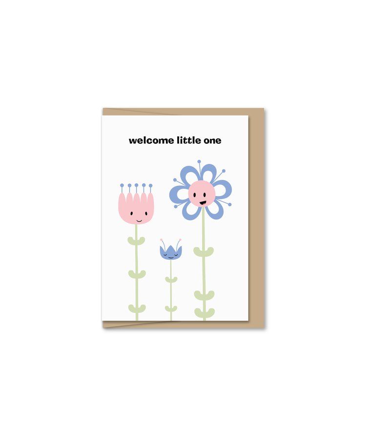 Mini  Little One Birthday Card