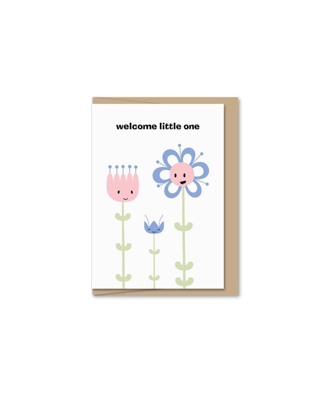 Mini  Little One Birthday Card