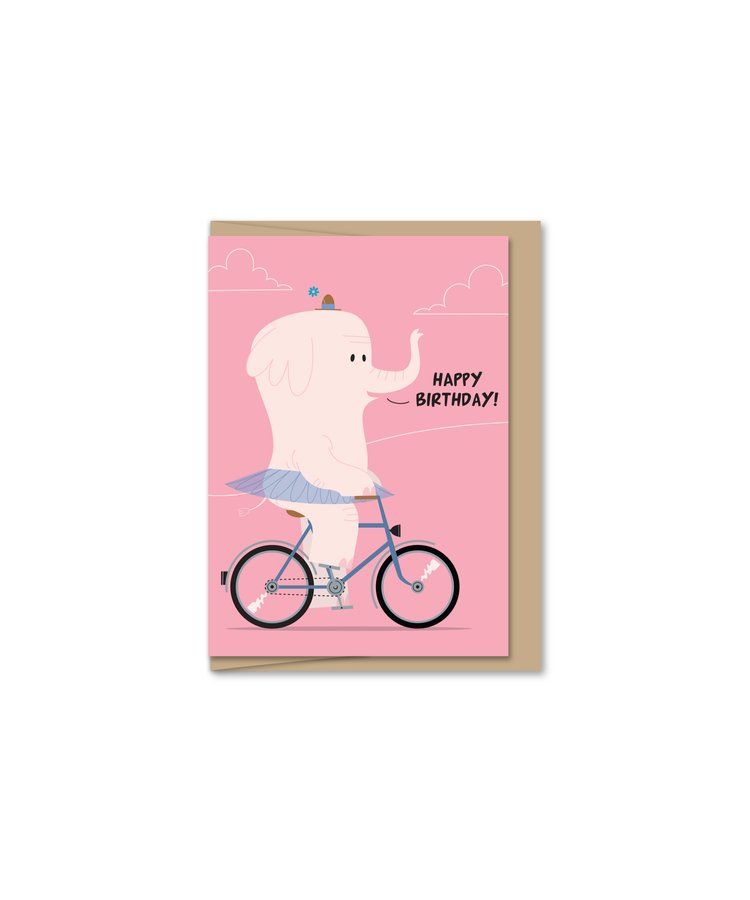 Mini  Ellie Birthday Card