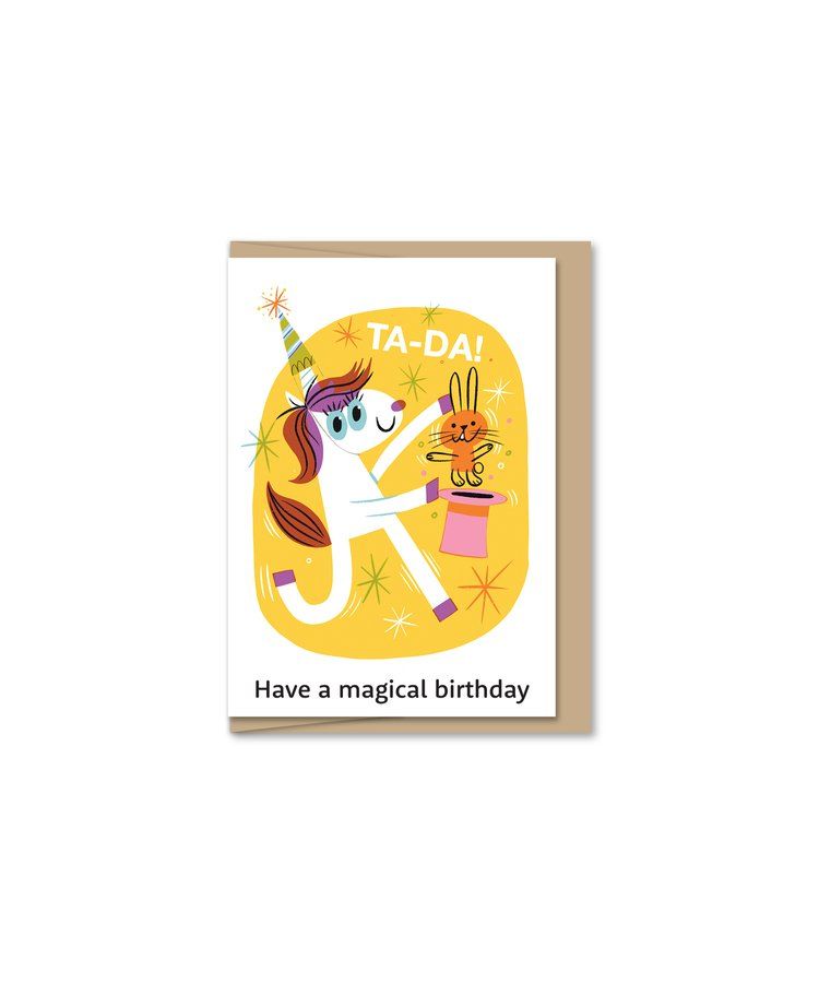 Mini Magical Birthday Card