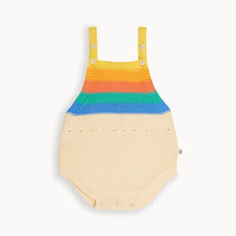 Bubble Rainbow Stripe Romper