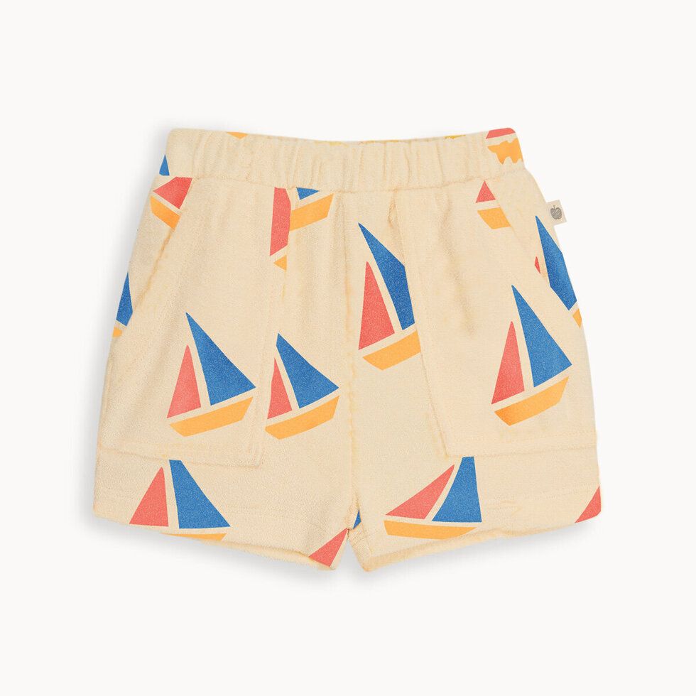 Tiller Shorts Multicolor Sailboats
