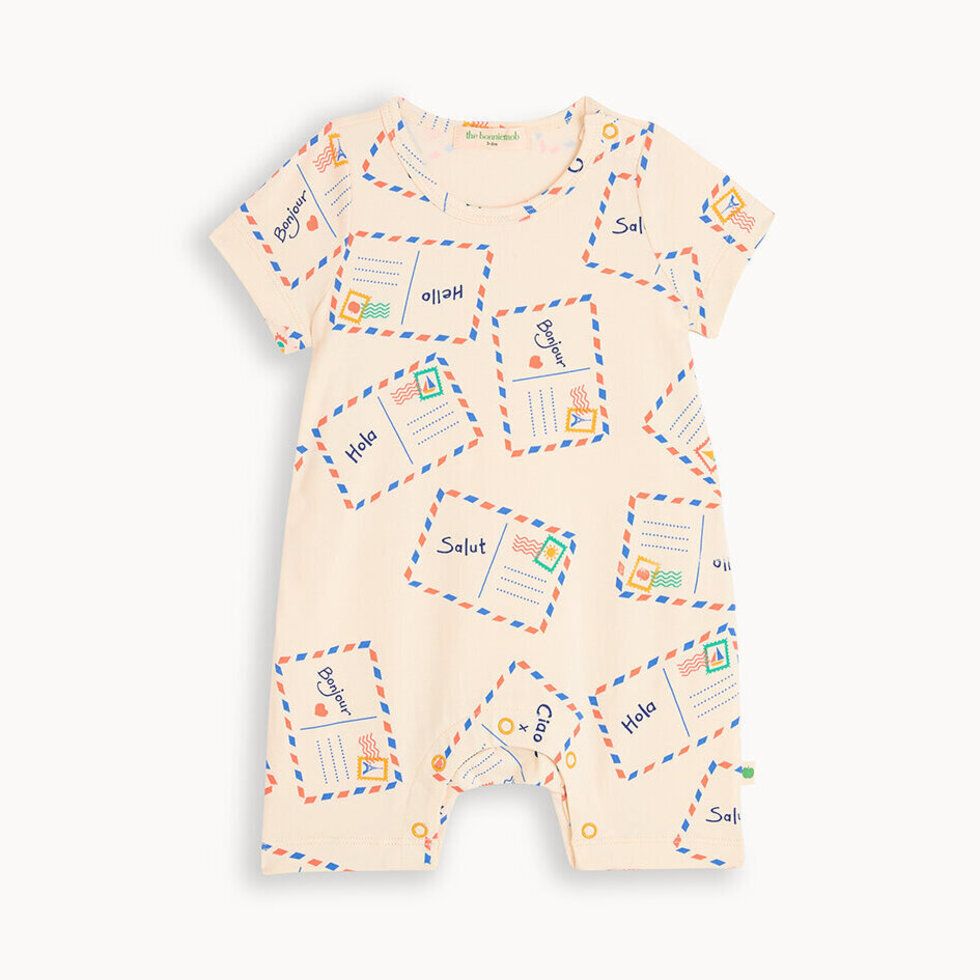 Skiff Shorty Playsuit Postcard