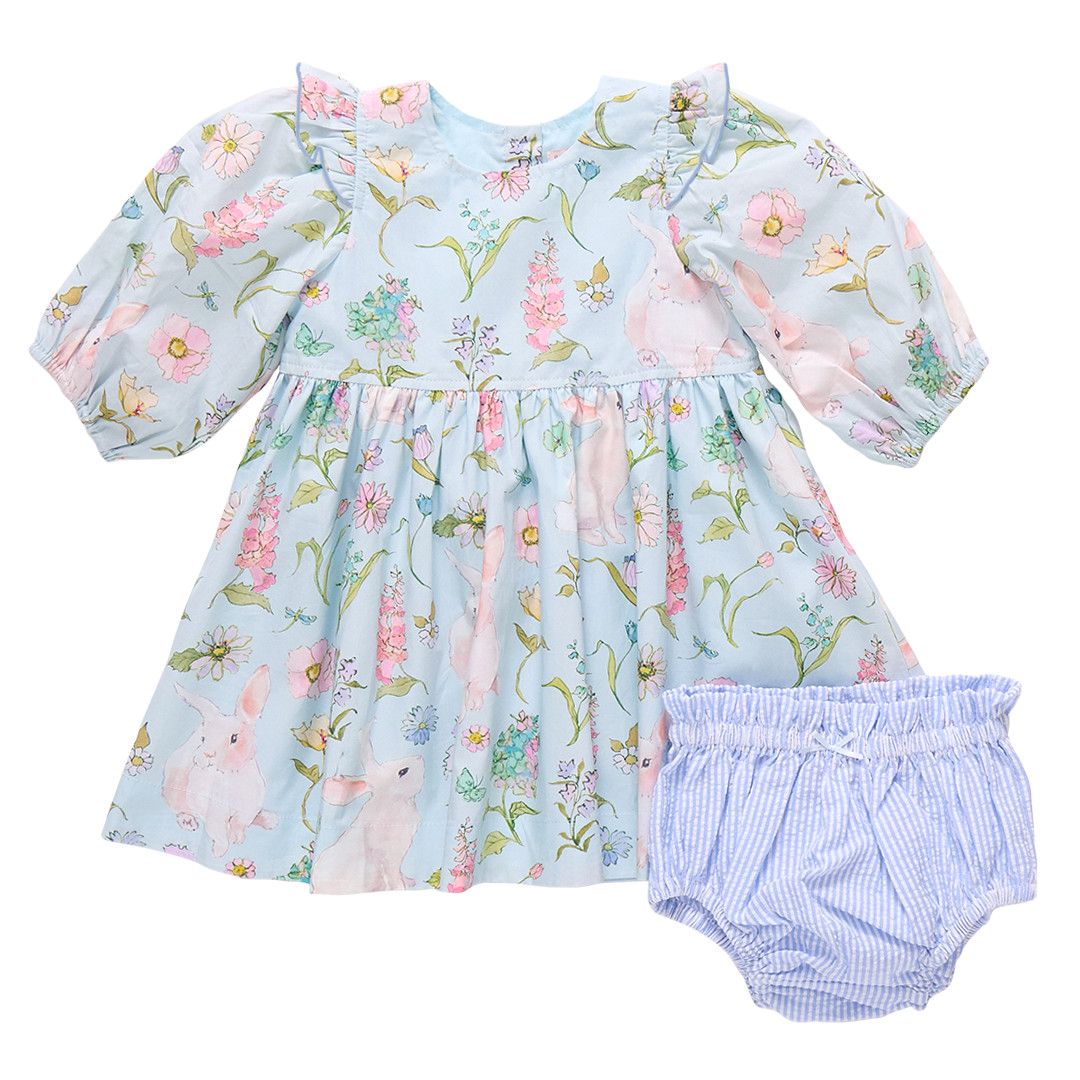 Brooke Dress Set Botanical Bunnies