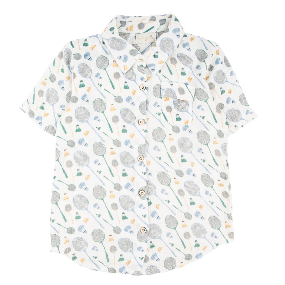 Jerry Baby  Button Up Badminton