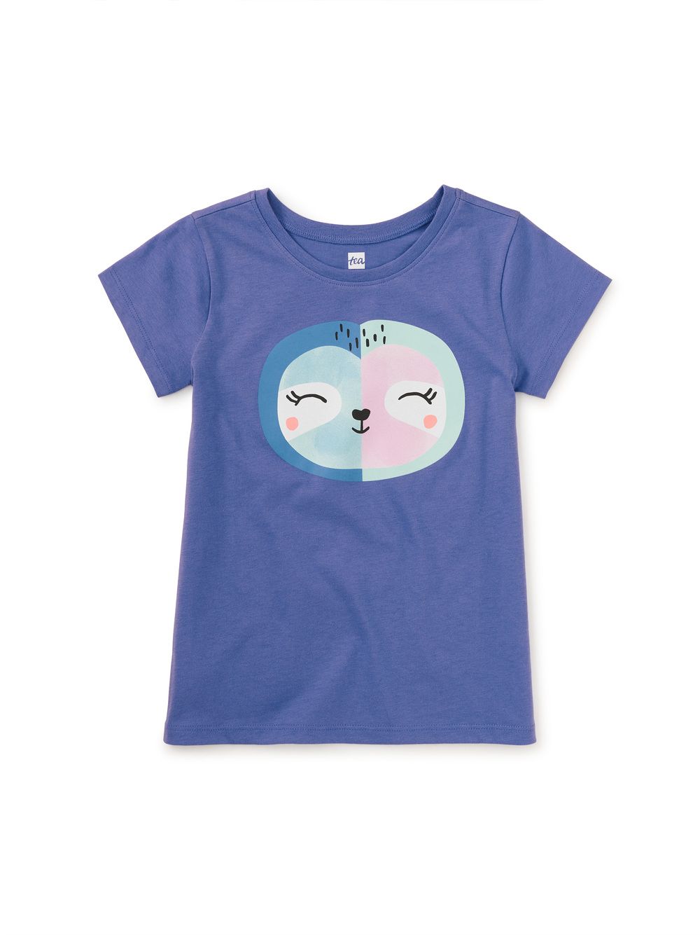 Serene Sloth Graphic Tee Han Purple