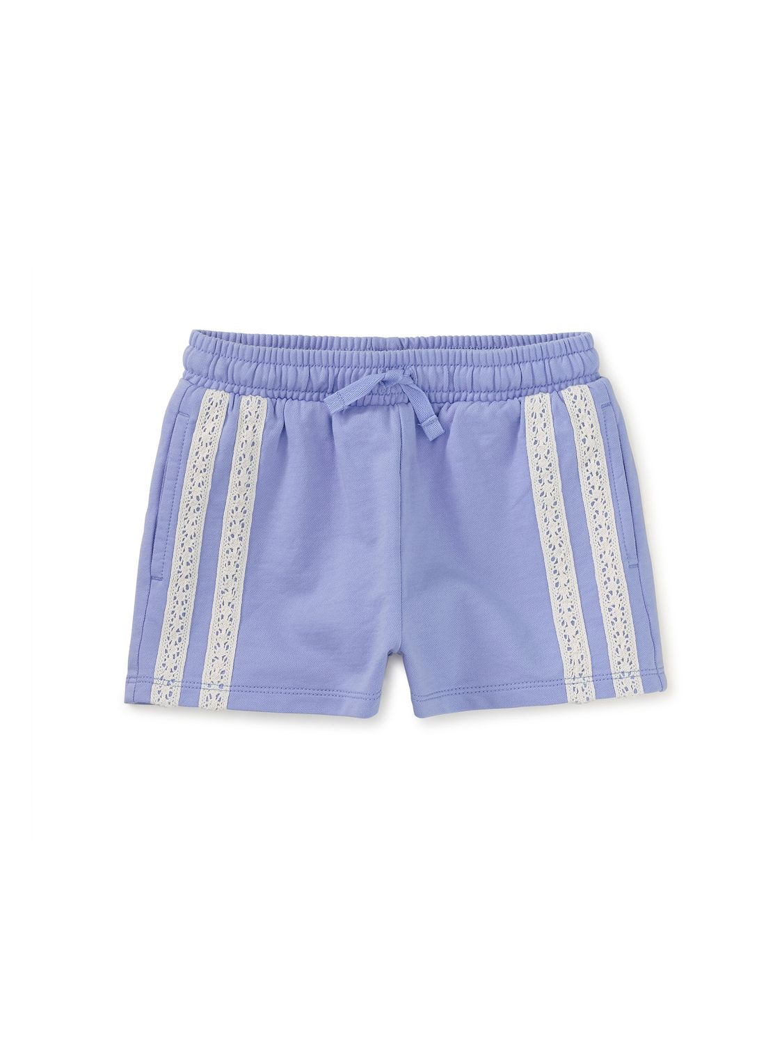 Crochet Sporty Shorts Moonbeam