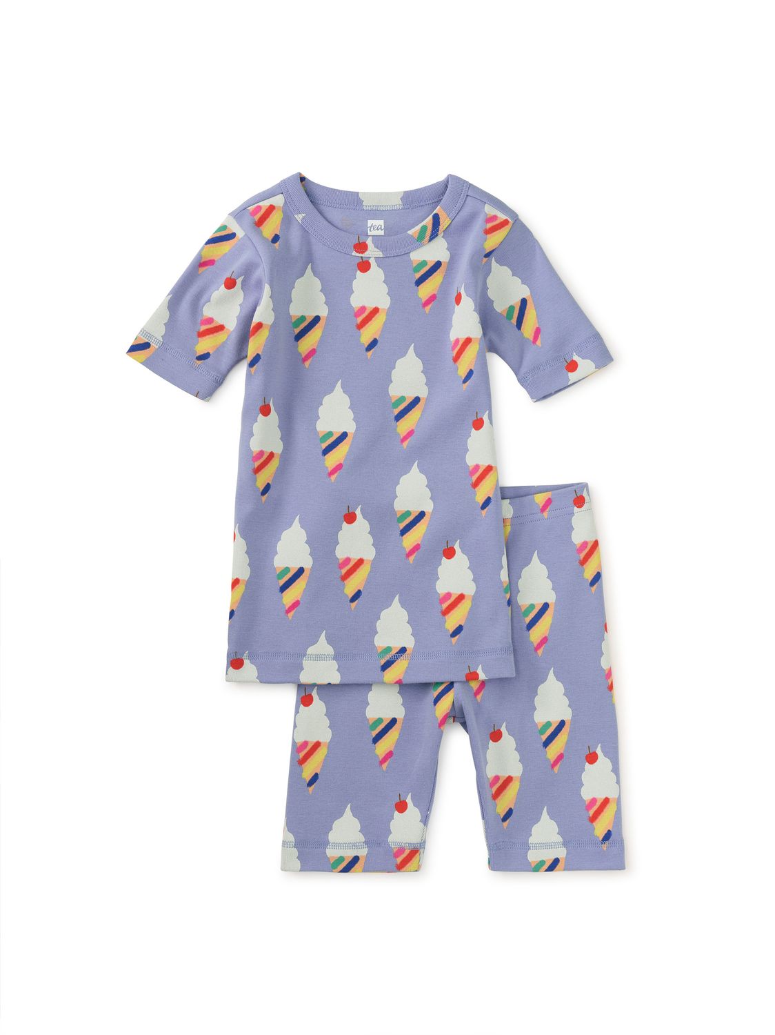 In Your Dreams Pajama Set Rainbow Ice Cream