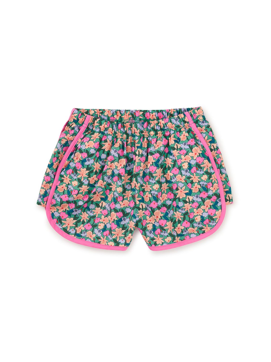 Woven Dolphin Shorts Orchid Ditsy