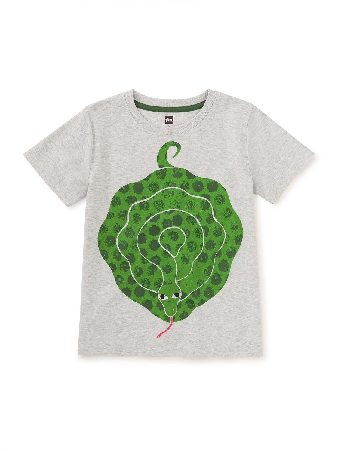Anaconda Graphic Tee Light Grey Heather