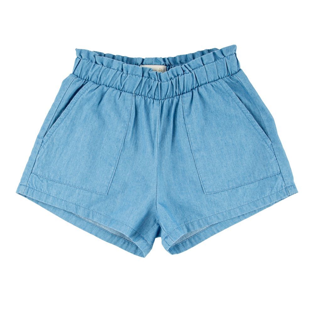 Ava Baby Shorts Chambray