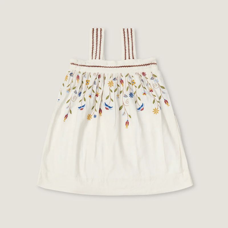 Siena Dress Opaline Silk