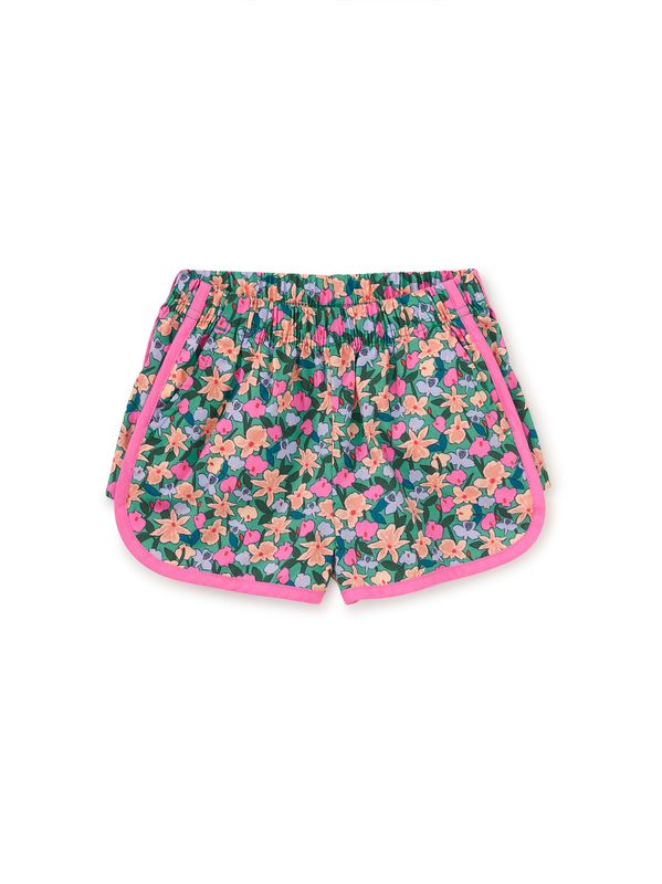 Woven Dolphin Baby Shorts Orchid Ditsy