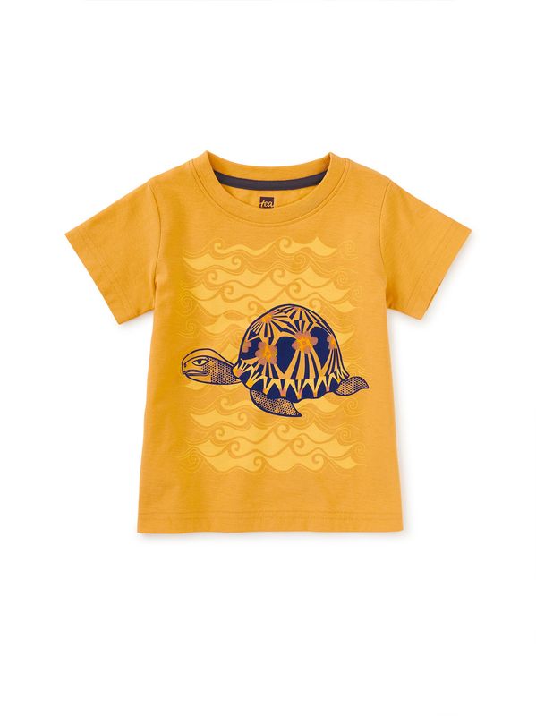 Radiated Tortoise Graphic Tee Topaz