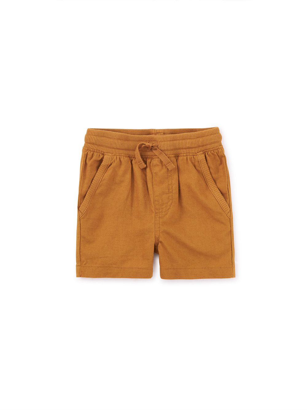 Make Tracks Baby Shorts Whole Wheat
