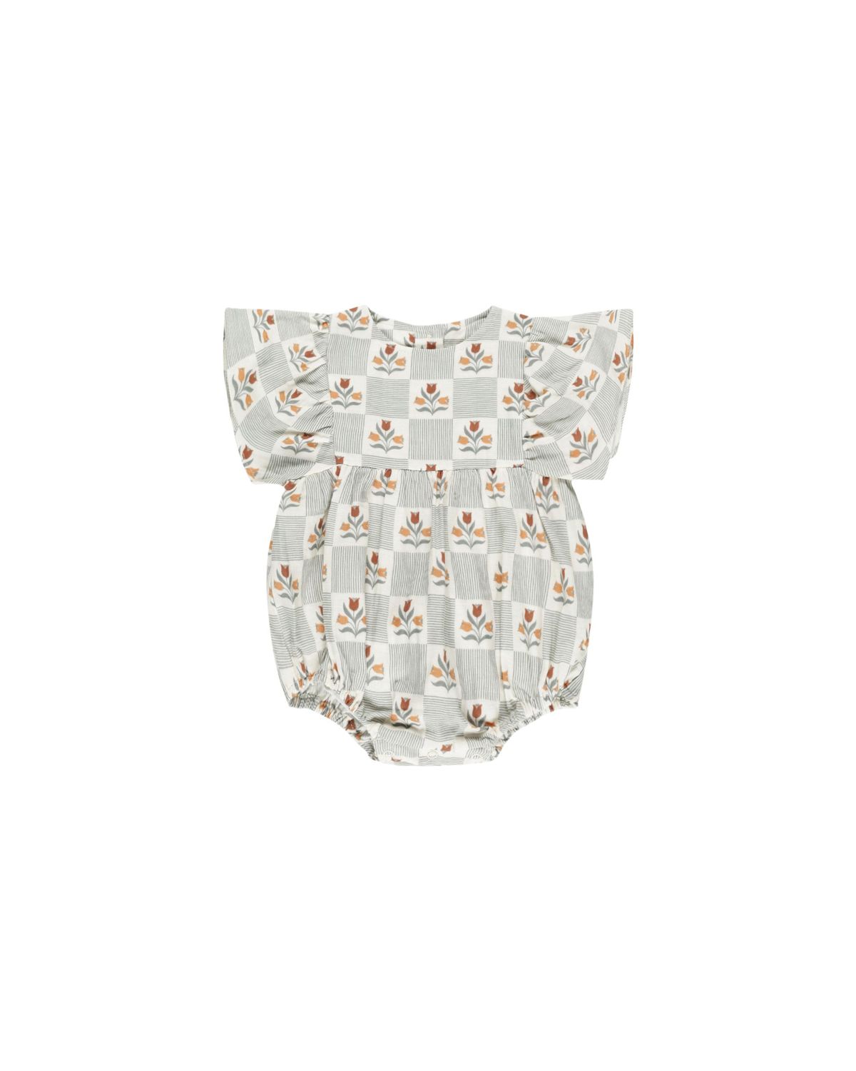 Kalea Romper Garden Grid