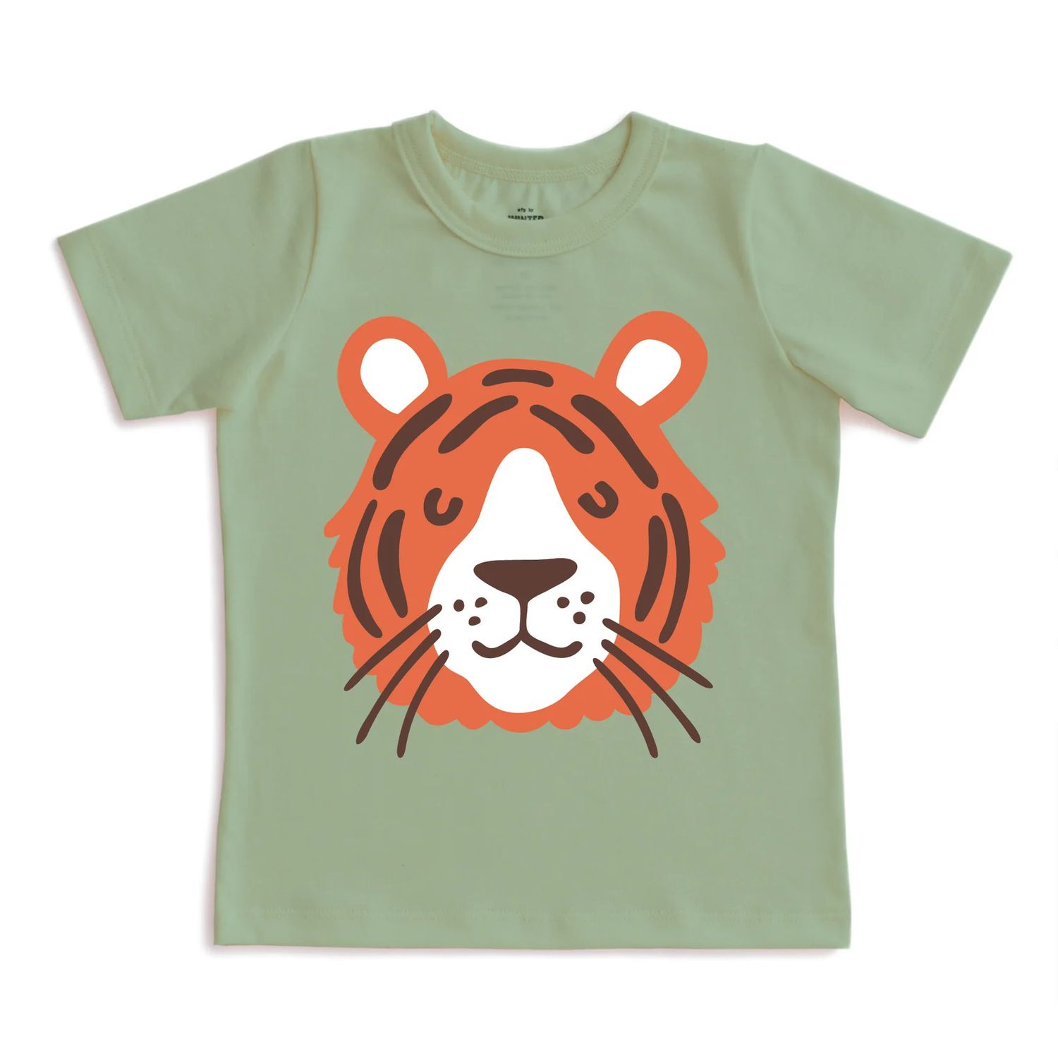 Short Sleeve Graphic Tee Tiger Meadow Green