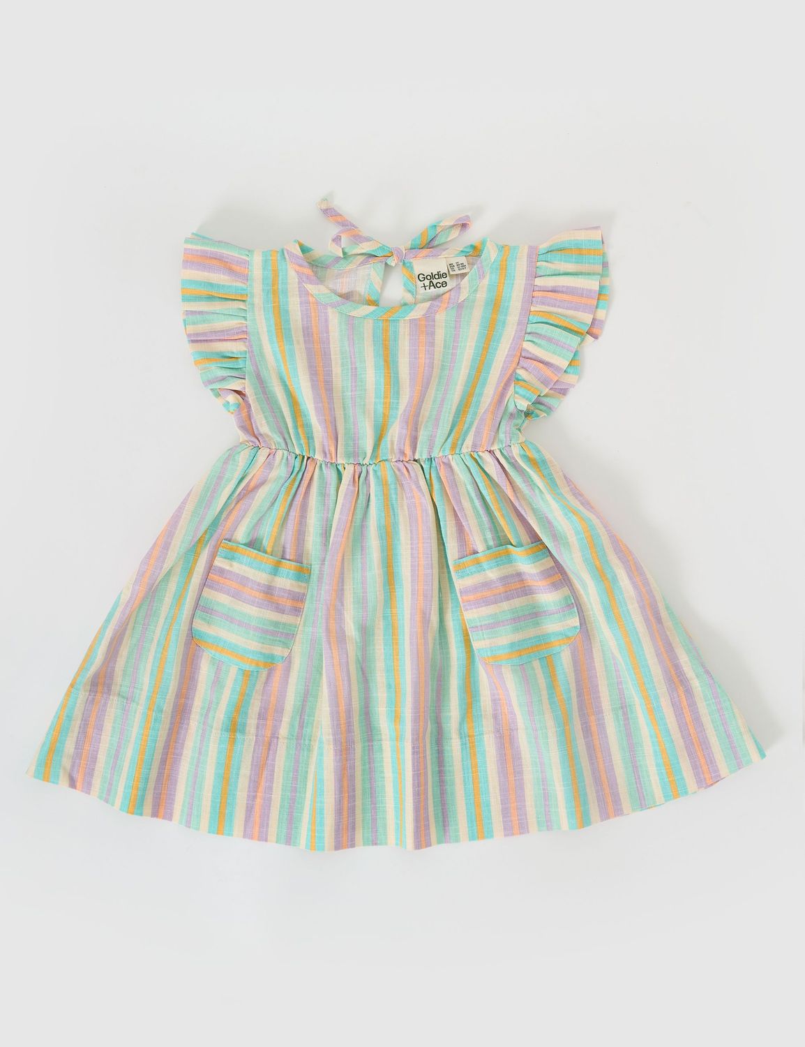 Lyla Resort Stripe Linen Dress