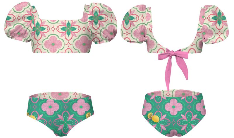 Azulejo Bubble Bikini