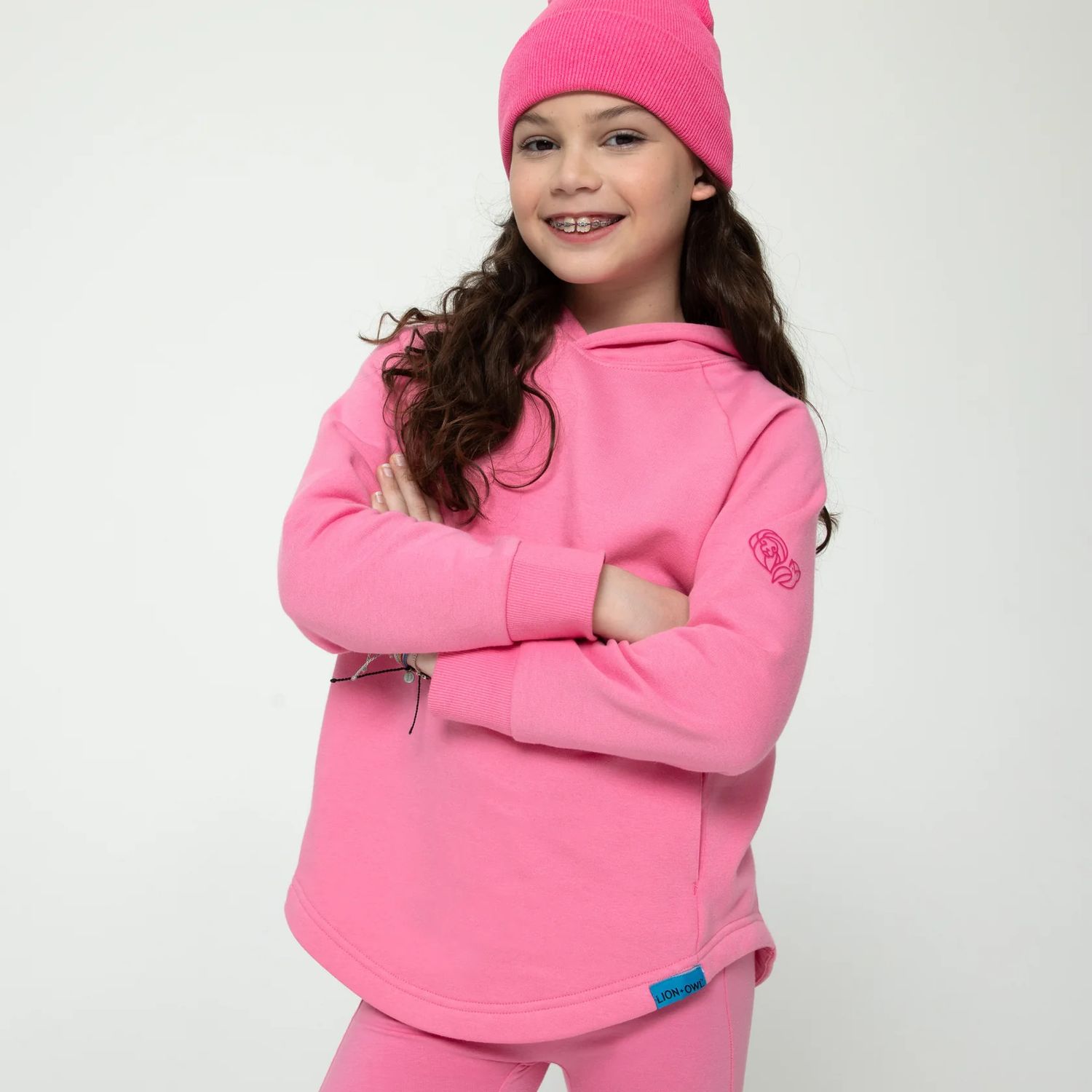 EveryWear Hoodie - Aurora Pink