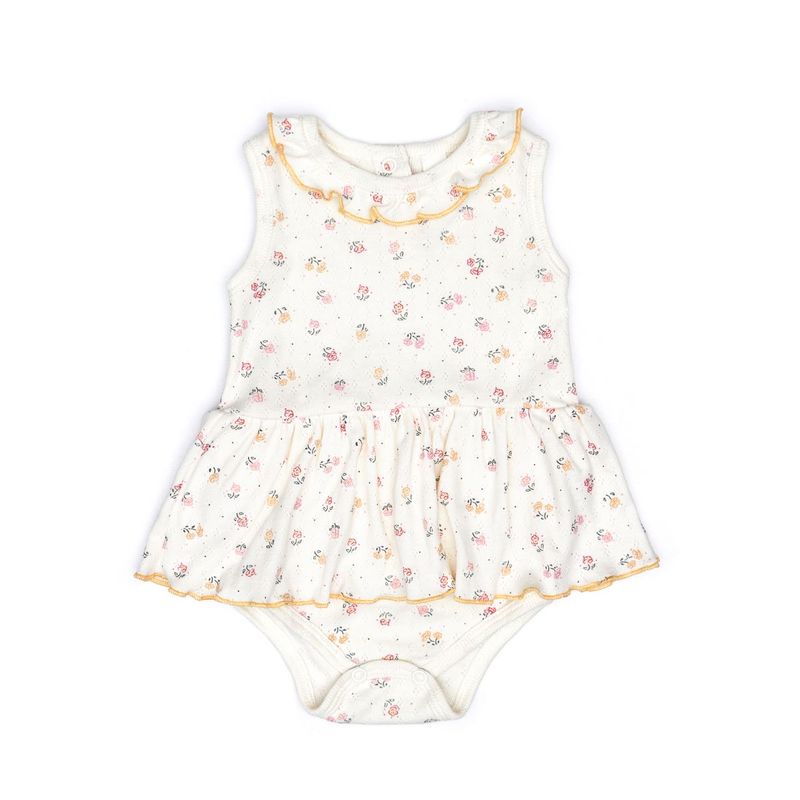 Rafa Romper Natural Flowers
