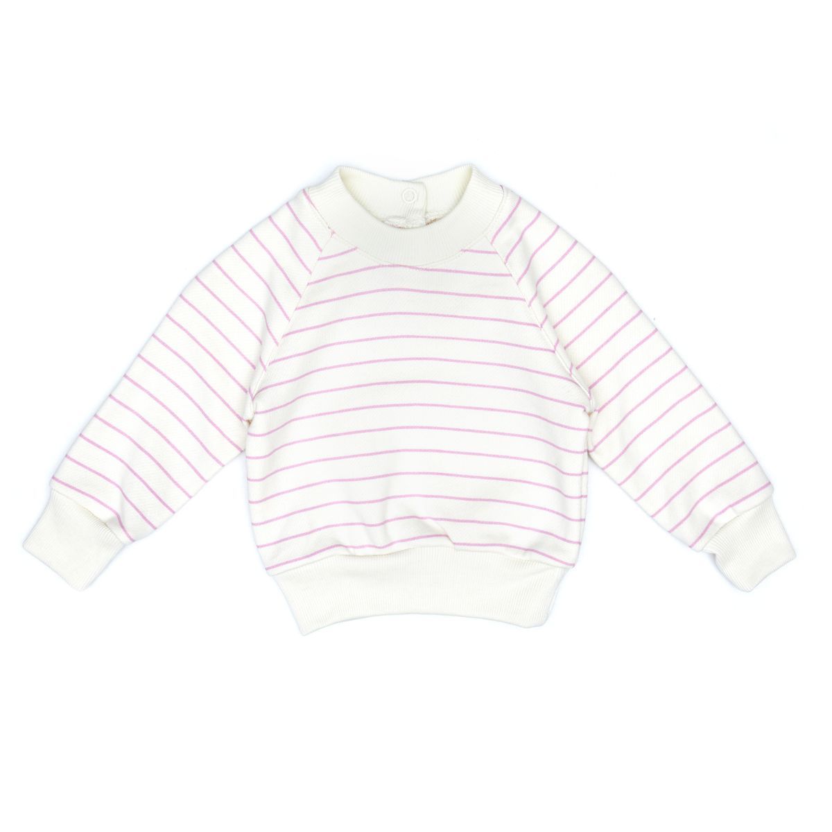 Aspen Pullover Fragrant Lilac Stripes