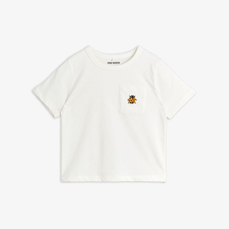 Ladybugs Embroidered  SS Tee