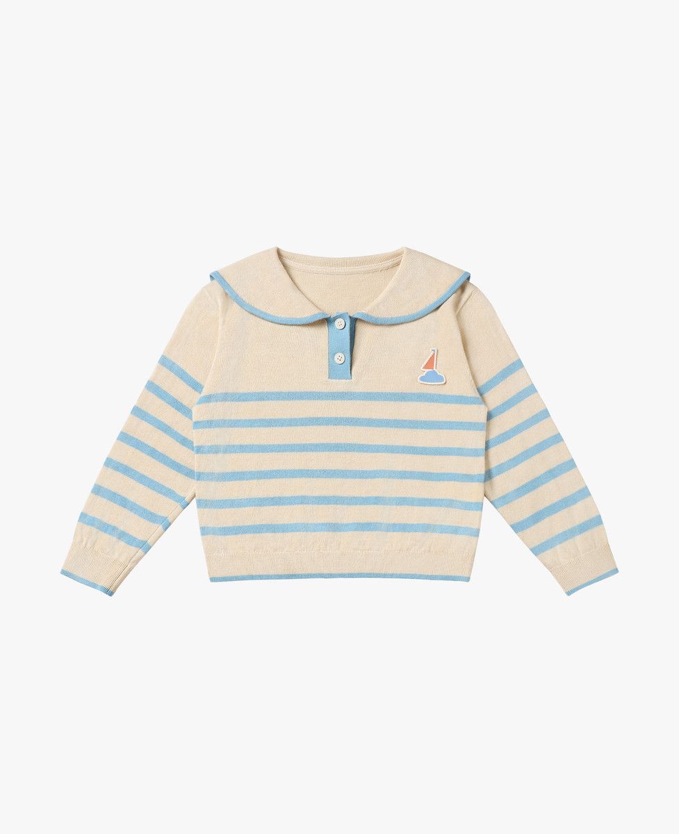  Knit Sweater Sea Stripes