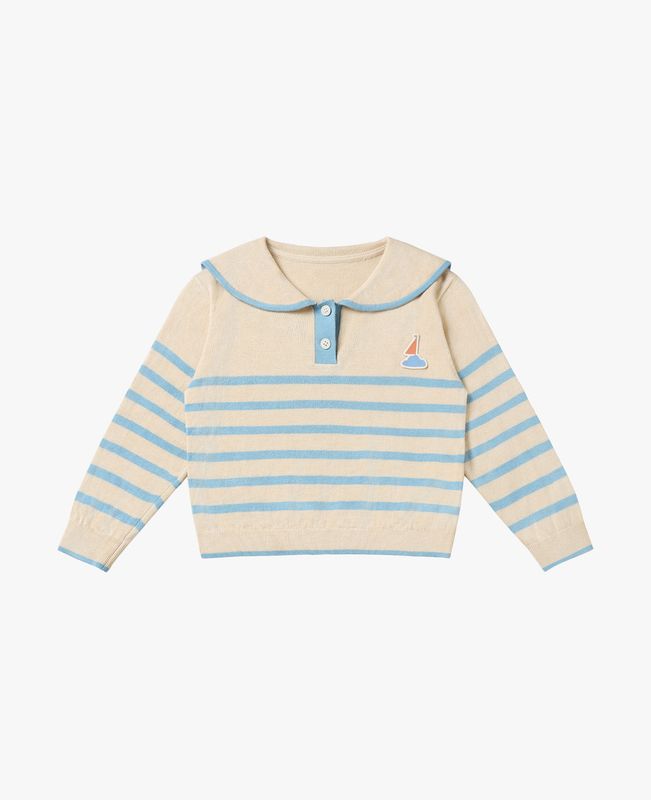 Knit Sweater Sea Stripes