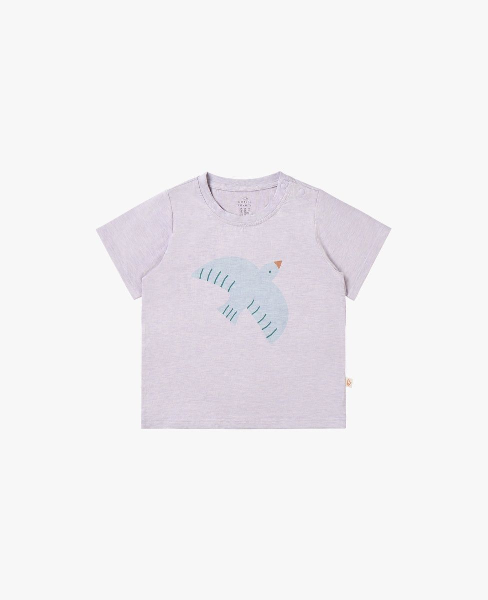 Short Sleeve Tee Lavender Blue