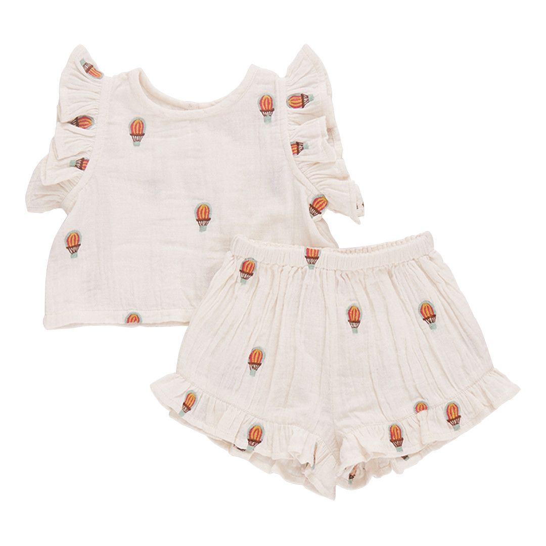 Roey 2-Piece Set Hot Air Balloons
