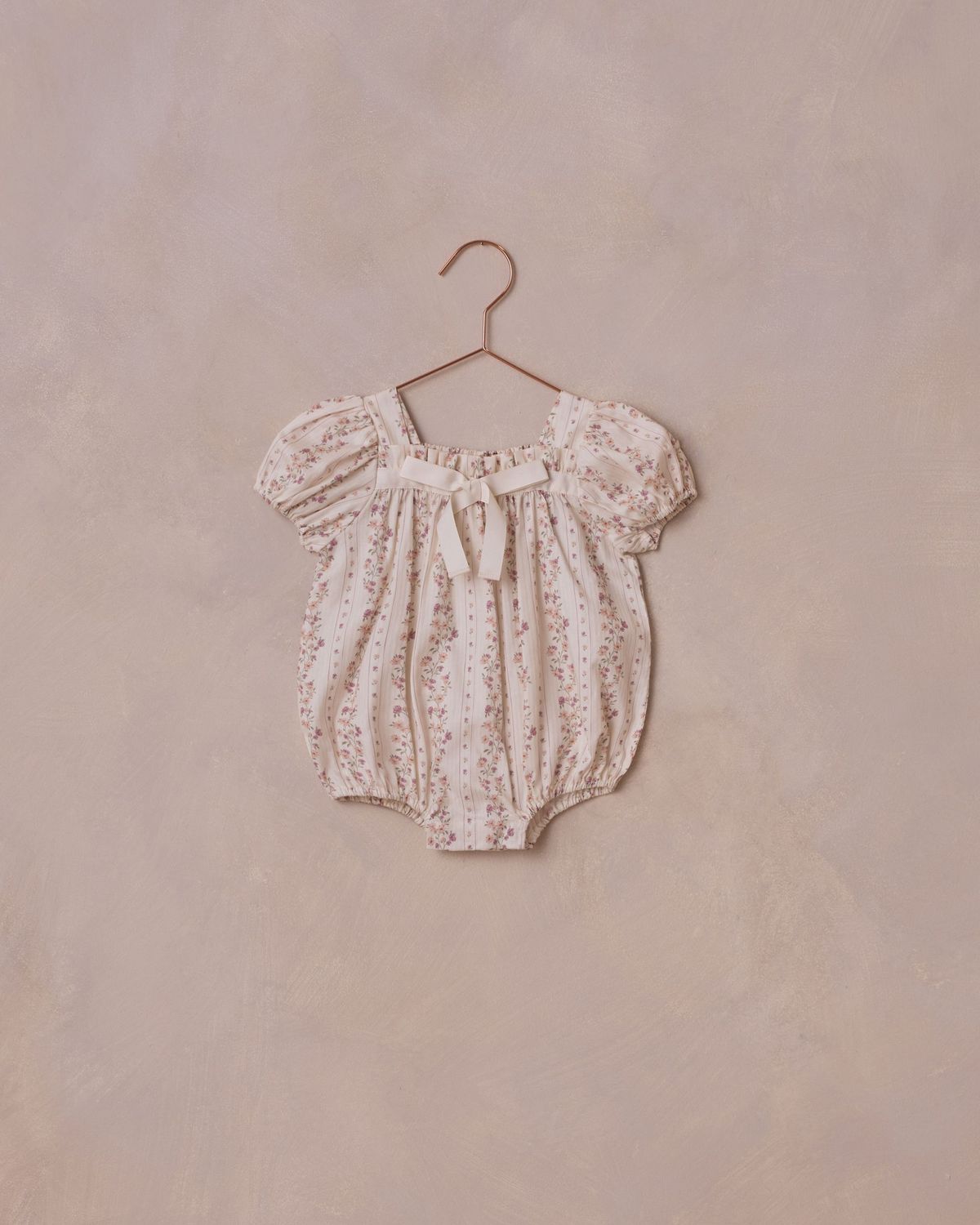 Lyla Romper Floral Stripe
