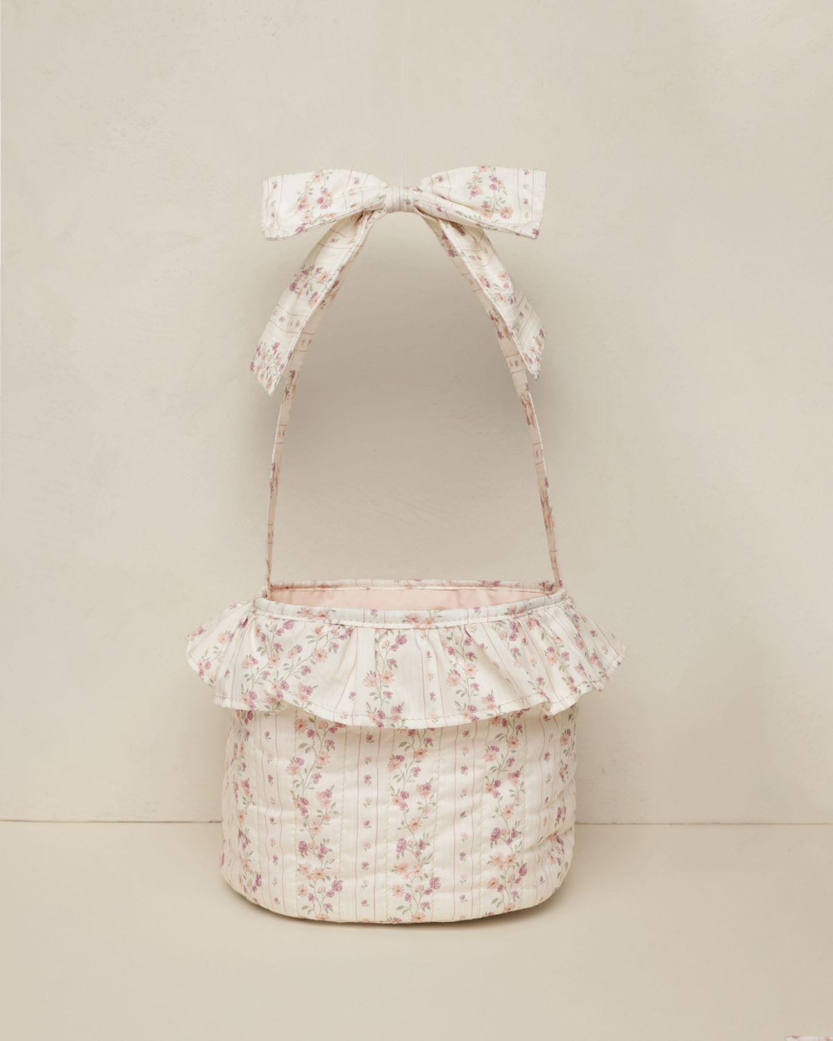 Easter Basket Floral Stripe