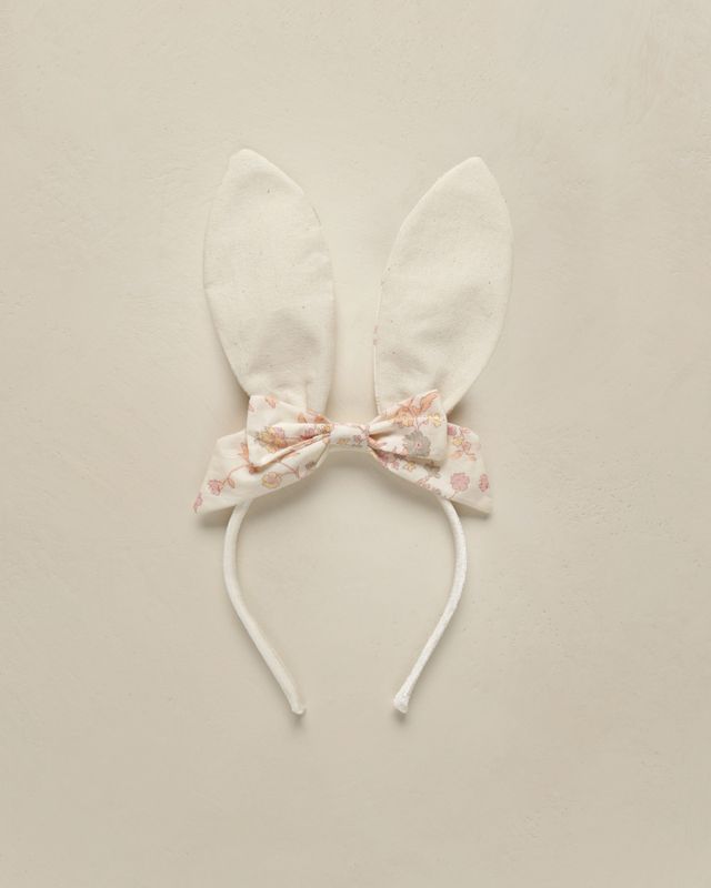 Bunny Headband Pastel Floral