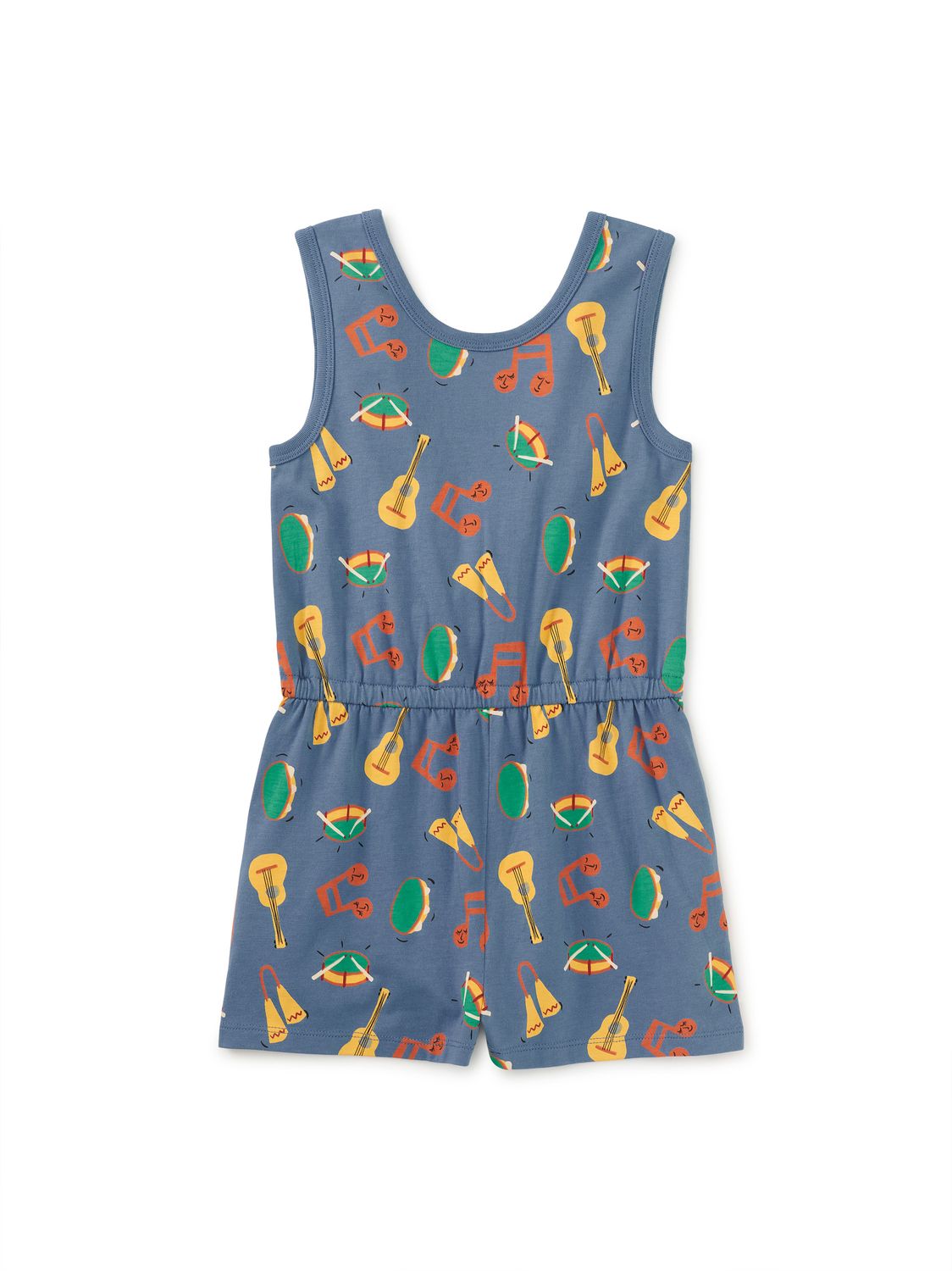 Reversible Wrap Romper Bateria Instruments