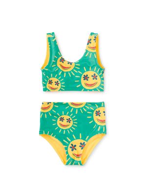 Reversible Swimsuit Set Smiley Sun